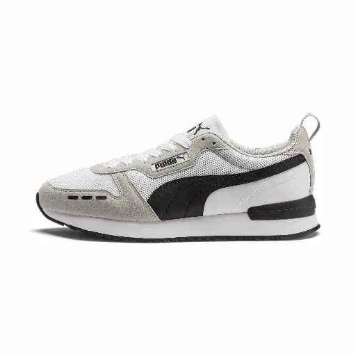 PUMA R78 Runner sportschoenen, Zwart/Grijs/Wit