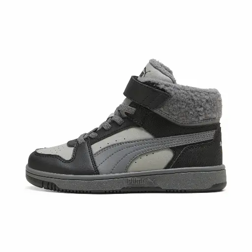 PUMA Rebound Slam Mid Cosy sneakers, Zwart/Grijs