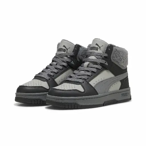 PUMA Rebound Slam Mid sneakers, Zwart/Grijs
