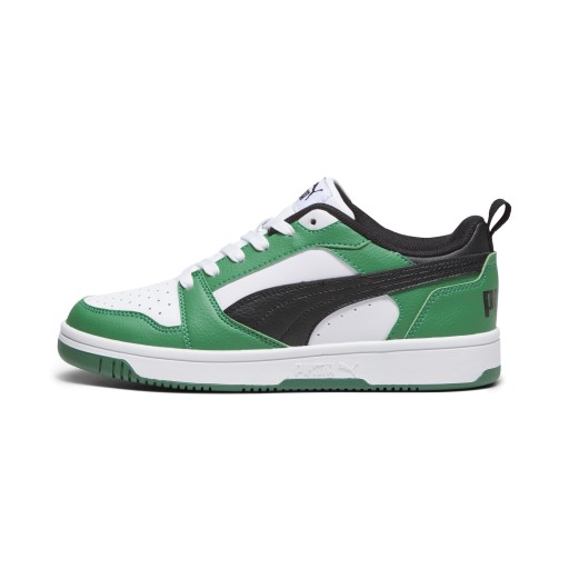 PUMA Rebound V6 Lo sneakers, Groen/Zwart/Wit