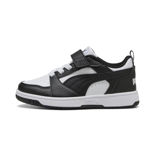 PUMA Rebound V6 Lo sneakers, Zwart/Wit