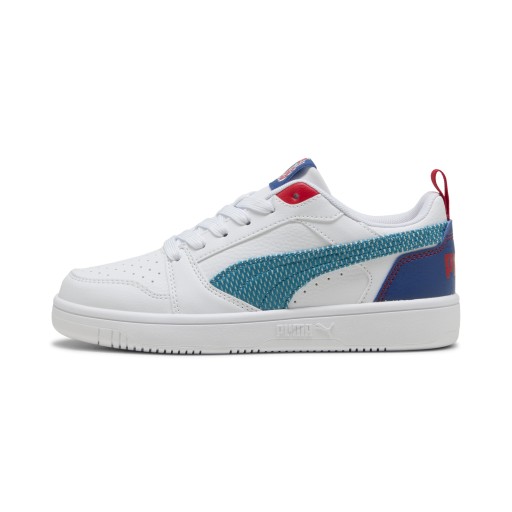 PUMA Rebound V6 Low Run Fun sneakers, Blauw/Wit