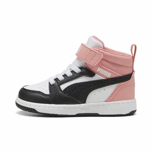 PUMA Rebound V6 Mid sneakers, Roze/Grijs/Wit