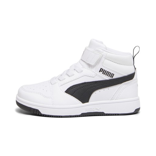 PUMA Rebound V6 Mid sneakers, Zwart/Wit