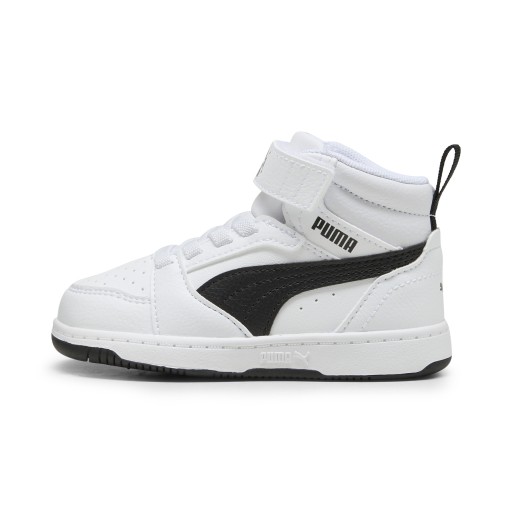 PUMA Rebound V6 Mid sneakers, Zwart/Wit