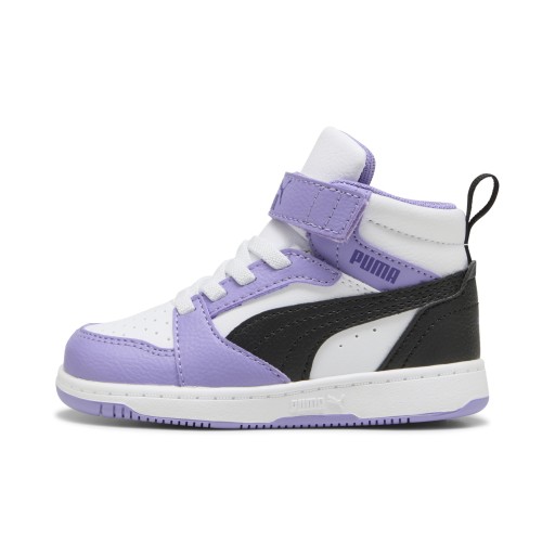 PUMA Rebound V6 Mid sneakers, Zwart/Wit