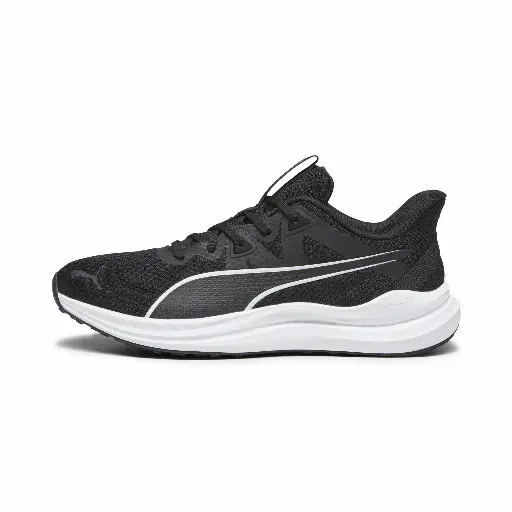 PUMA Reflect Lite hardloopschoenen, Zwart/Wit