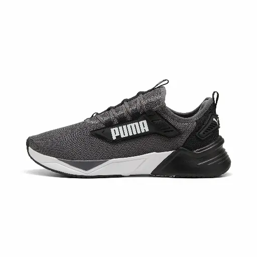 PUMA Retaliate 3 hardloopschoenen unisex, Zwart/Grijs