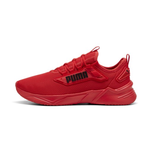 PUMA Retaliate 3 hardloopschoenen unisex, Zwart/Rood