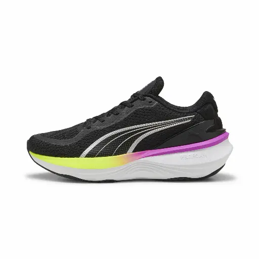 PUMA Scend Pro 2 hardloopschoenen, Zwart/Geel