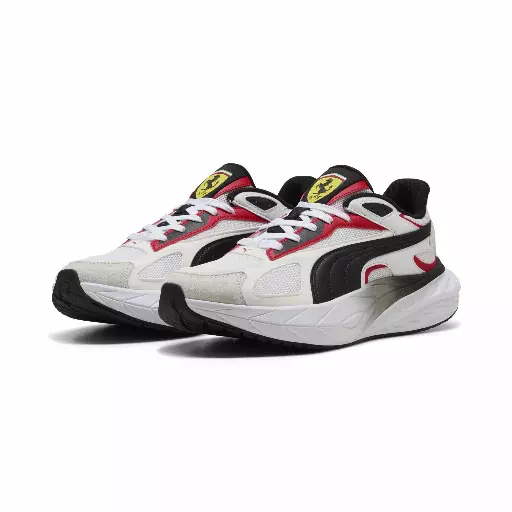 PUMA Scuderia Ferrari Hypnotic sneakers unisex, Zwart/Wit