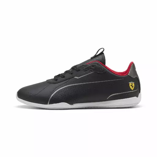 PUMA Scuderia Ferrari Neo Cat 3.0 uniseks sneakers, Zwart/Zilver