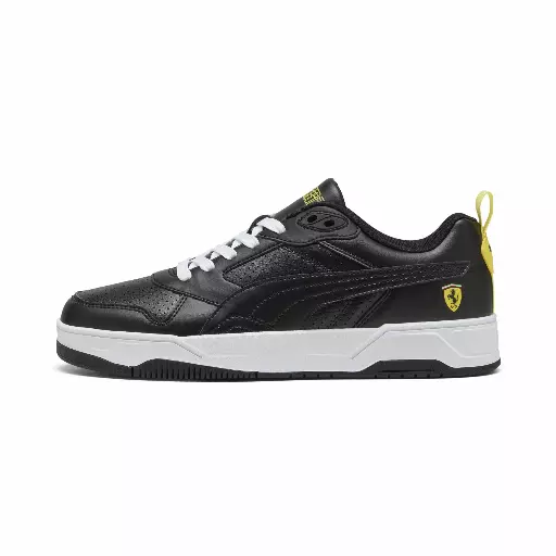 PUMA Scuderia Ferrari RBD Drive uniseks sneakers, Zwart/Geel