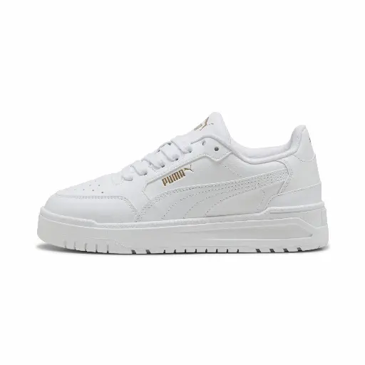 PUMA Shuffle Downtown Low sneakers, Wit/Goud