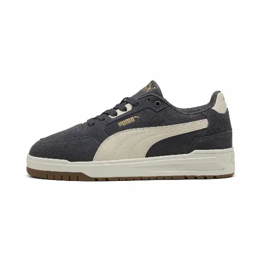 PUMA Shuffle Downtown uniseks sneakers, Grijs/Goud