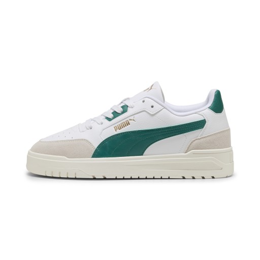 PUMA Shuffle Downtown uniseks sneakers, Groen/Grijs/Wit
