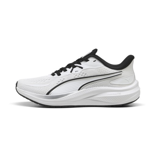 PUMA Skyrocket Lite 2 uniseks hardloopschoenen, Zwart/Wit/Zilver