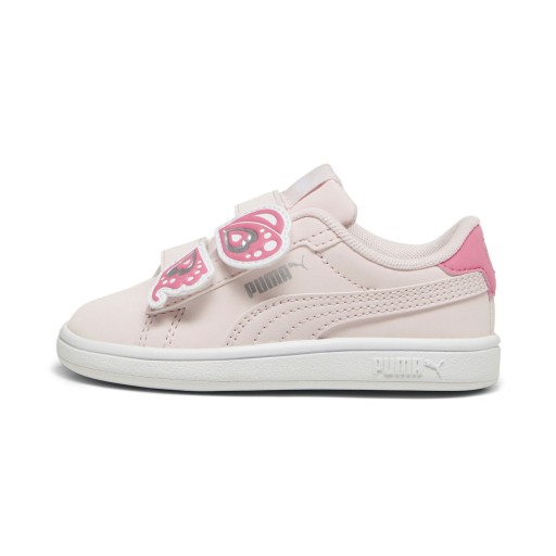 PUMA Smash 3.0 Butterfly sneakers voor Dames, Roze/Wit