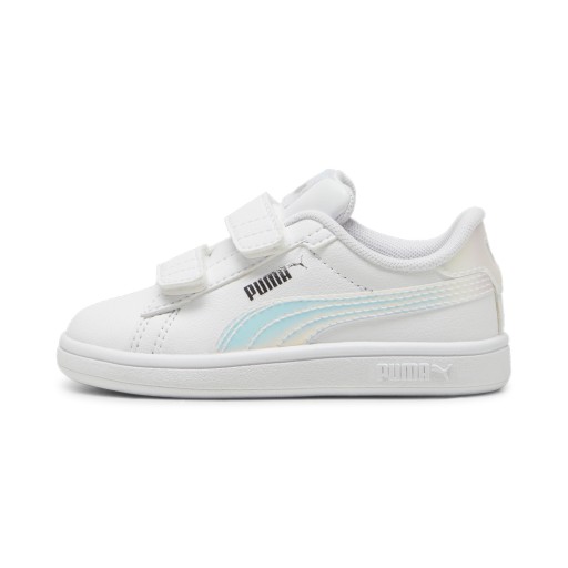 PUMA Smash 3.0 Holo 2.0 sneakers, Wit/Zilver