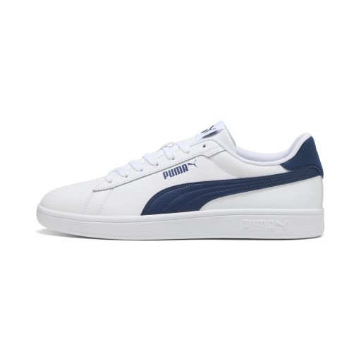 PUMA Smash 3.0 L Sneakers, Blauw/Wit