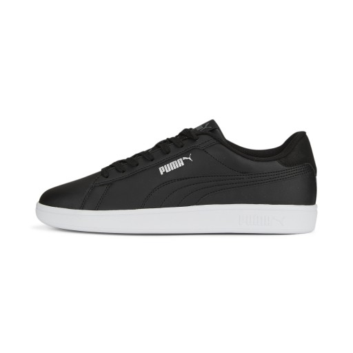 PUMA Smash 3.0 L Sneakers, Zwart/Wit