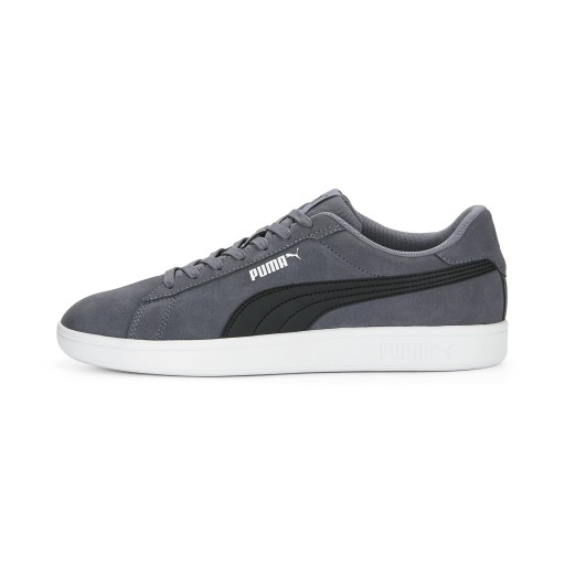 PUMA Smash 3.0 Sneakers, Zwart/Grijs/Wit