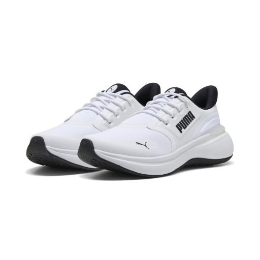 PUMA Softride Exo Shift uniseks sneakers, Zwart/Wit