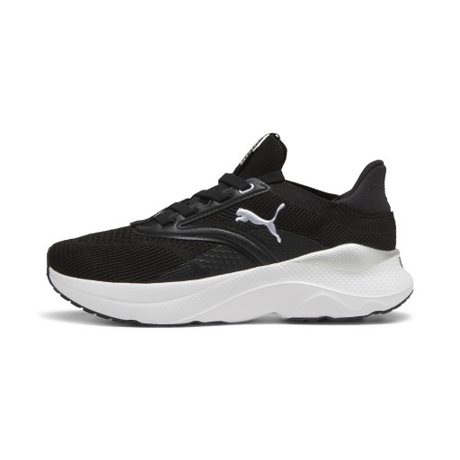 PUMA SOFTRIDE Mayve hardloopschoenen voor Dames, Zwart/Wit