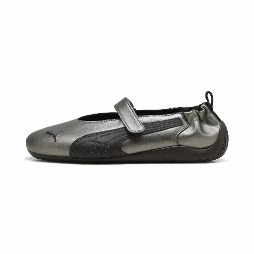 PUMA Speedcat Ballet Fleur Metallic sneakers voor Dames, Grijs/Zilver