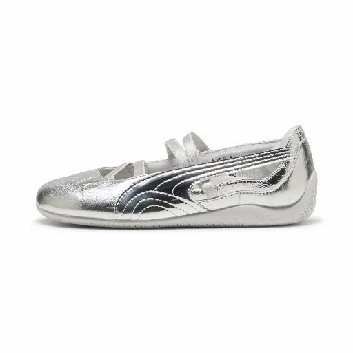 PUMA Speedcat Ballet Lustre sneakers voor Dames, Grijs/Zilver