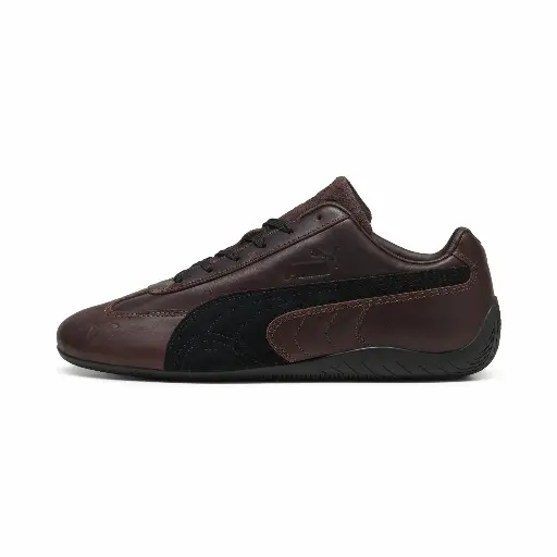 PUMA Speedcat Dressed uniseks sneakers, Zwart/Bruin
