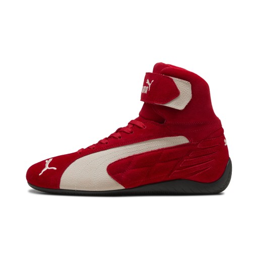 PUMA Speedcat Mid uniseks sneakers, Rood/Wit