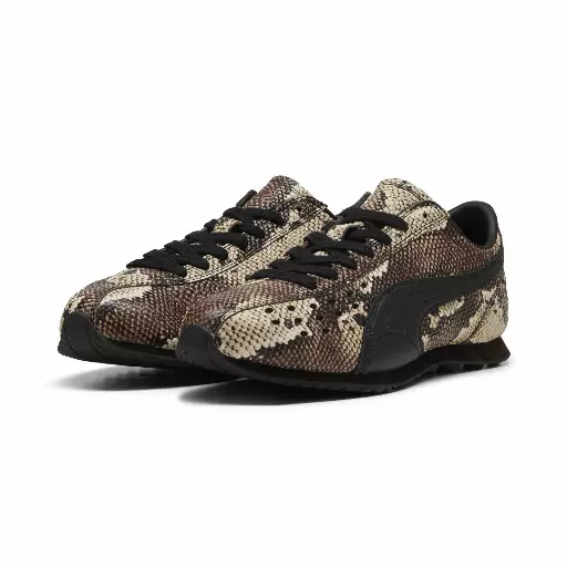 PUMA Sprint Snake sneakers, Zwart/Bruin
