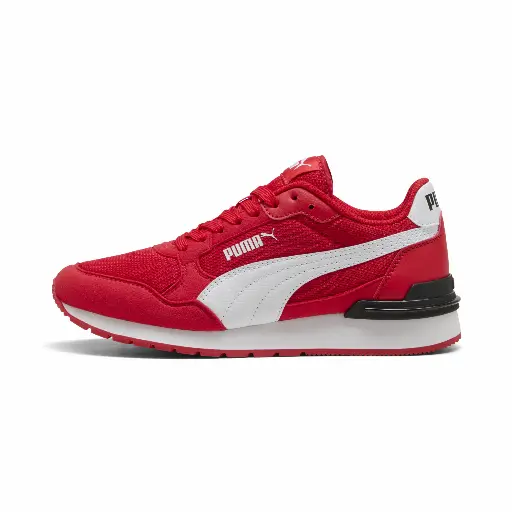 PUMA ST Runner v4 mesh sneakers, Zwart/Rood/Wit