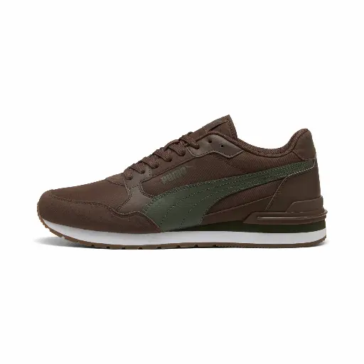 PUMA ST Runner v4 Nylon unisex sneakers, Wit/Bruin