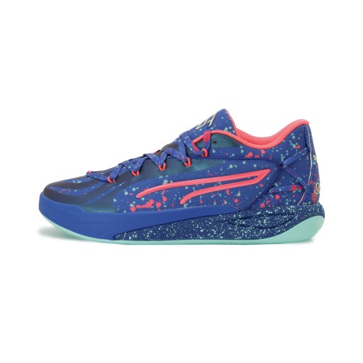 PUMA Stewie 4 Night Vision basketbalschoenen voor Dames, Blauw