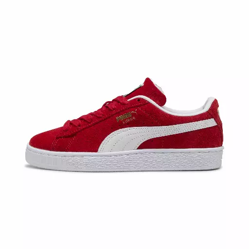 PUMA SuÃ¨de Classic sneakers, Rood/Wit