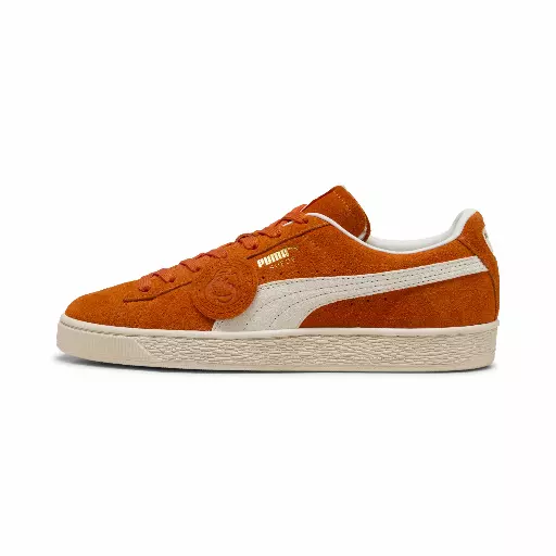 PUMA Suede Charles F. Stead IV uniseks sneakers, Wit/Oranje