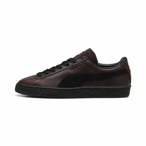 PUMA Suede Dressed uniseks sneakers, Zwart/Bruin