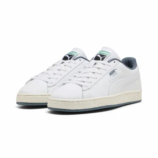 PUMA Suede uniseks sneakers, Blauw/Wit