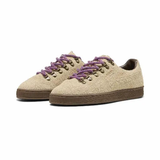 PUMA Suede uniseks wandelsneakers, Grijs