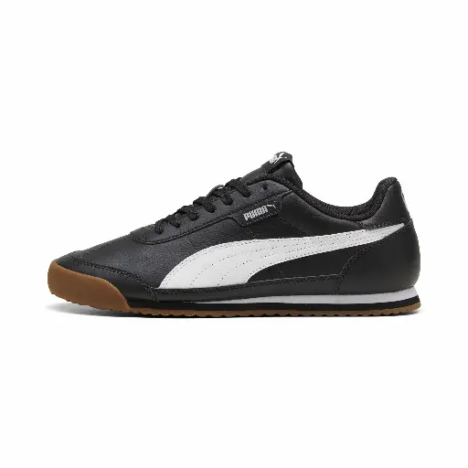 PUMA Turino II unisex sneakers, Zwart/Wit/Zilver