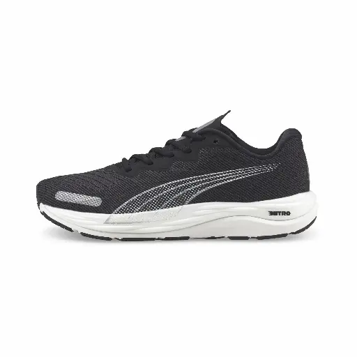 PUMA Velocity NITRO 2 hardloopschoenen voor Heren, Zwart/Wit