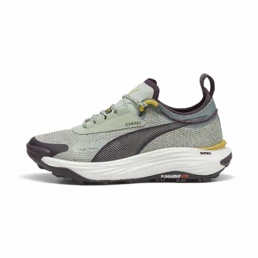PUMA Voyage NITRO™ 3 hardloopschoenen voor Dames, Groen/Goud