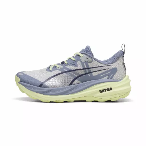 PUMA Voyage NITROâ¢ 4 hardloopschoenen voor Heren, Grijs/Zilver