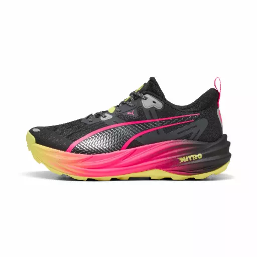 PUMA Voyage NITROâ¢ 4 hardloopschoenen voor Heren, Roze/Zwart