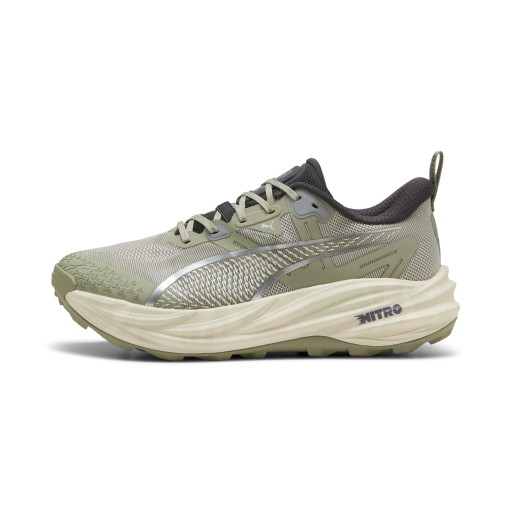 PUMA Voyage NITROâ¢ 4 Terrains hardloopschoenen voor Heren, Grijs/Wit