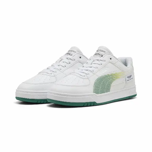 PUMA x ASTON MARTIN ARAMCO F1® TEAM Caven III lage sneakers uniseks, Groen/Wit