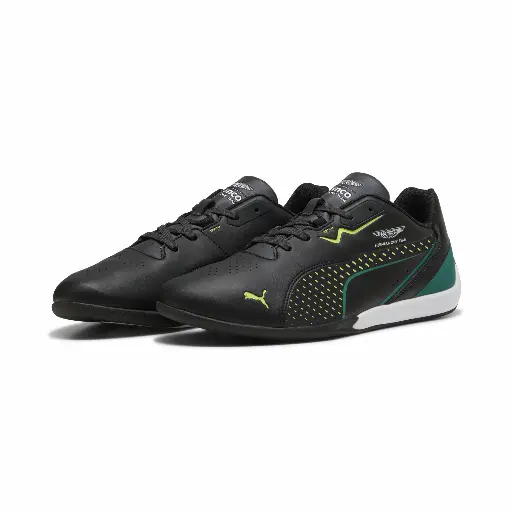 PUMA x ASTON MARTIN ARAMCO F1® TEAM Drift Cat 11 uniseks sneakers voor Heren, Groen/Zwart