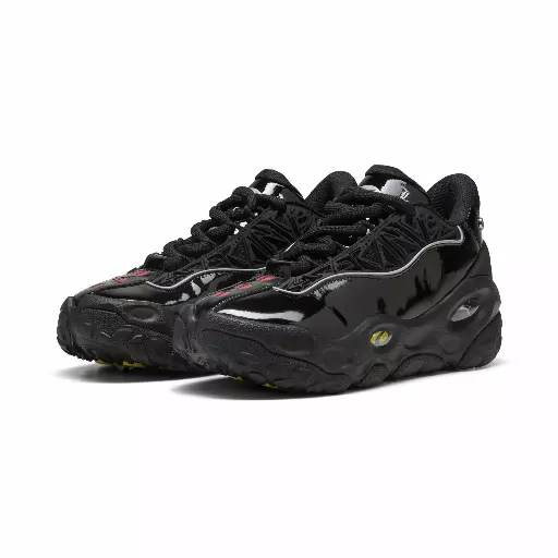 PUMA x FAST&FURIOUS LaFrancÃ© RNR LA uniseks sneakers, Zwart/Geel